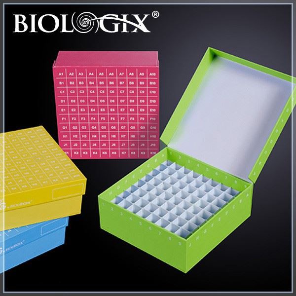 Cardboard ID-Color™ Cardboard Freezer Boxes For Cryogenic Storage