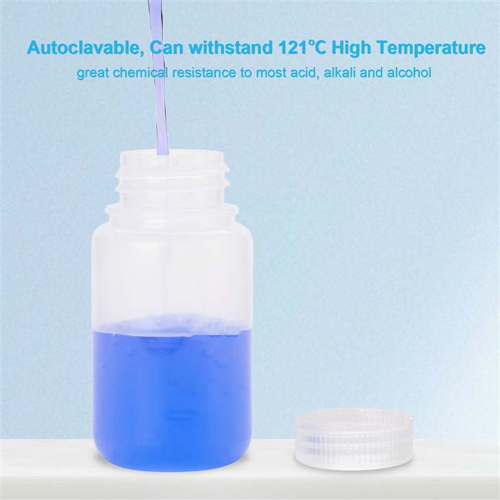 HDPE PP Natural Color Reagent Bottles-Natural Color